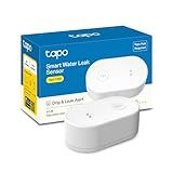 TP-Link Tapo Smart Water Leak Detector, Requires Tapo Hub, Water Leak Sensor Wi-Fi with Rapid Dripping Detection, 90dB Adjustable Alarm, App Alerts, Compatible with Alexa and Google Home, T300