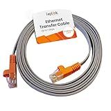LAPLINK - Ethernet Cable High Speed Data Transfer - Transfer Cable for PCmover Migration Software (not Included) - Efficient Data Transfer - High-Speed Data Transfers up to 1 Gbps - 7 ft