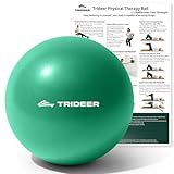 Trideer Exercise Balls Physical Therapy, 9 Inch Pilates Ball Between Knees for Physical Therapy, Mini Exercise Ball - Yoga Ball, Small Workout Balls for Core Strength and Back Support