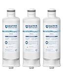 Waterspecialist WS645A Refrigerator Water Filter, Replacement for Samsung® DA97-17376B, HAF-QIN/EXP, HAF-QIN, RF28T5001SR, DA97-08006C, RS27T5200SR, RF28R7351SG, RF24R7201SR, RF27T5201SR, 3 Pack