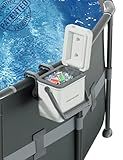 POOLHACKER Original Since 2023 Pool Cooler, Insulated Cooler Hard Cooler with Handle for Above-Ground Pools, Keeps Ice for up to 3 Days, Portable Poolside Cooler Swimming Pool SPA Accessories