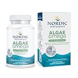 Nordic Naturals Algae Omega - 120 Soft Gels - 715 mg Omega-3 - Certified Vegan Algae Oil - Plant-Based EPA & DHA - Heart, Eye, Immune & Brain Health - Non-GMO - 60 Servings