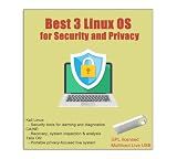 EZITSOL USB for Kali 2025,Tails 6.19,caine 13 | 3IN1 Bootable USB Flash Drive for IT Training and Security Learning (32GB) | 64-Bit Security & Privacy Toolkit