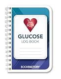 BookFactory Glucose Log Book, 3.5" x 5.5" Wire-O, 104 Pages