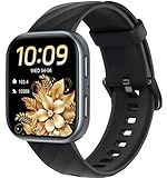 MorePro Health Fitness Tracker with 24/7 Heart Rate/Blood Pressure Monitor, Blood Oxy-gen/Sleep Tracking, 120+ Sports Activity Tracker, Smart Watch (Make/Answer Call) with Step Counter for Women Men