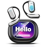 AI Translation Earbuds Real Time, 169 Languages & 8 Offline Modes, 60H Playtime Language Translator Earbuds, Audifonos Traductores Inglés Español for Travel Business Learning(Black)