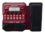 Zoom B1X FOUR Bass Multi-Effects Processor with Expression Pedal, 70+ Built-in Effects, Amp Modeling, Looper, Rhythm Section, Tuner, Battery Powered