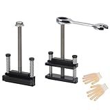 AUTOVIC Upgraded Window Tool Jamb Stretcher Set Window Spreader Jamb Stretcher 2ps Aluminum Tool Vinyl Jamb Stretchers Kit for Windows with Gloves