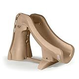 S.R.Smith 660-209-5810 Slideaway Removable In-Ground Pool Slide - Taupe