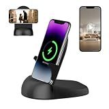 Vaelthyr Security Camera WiFi Wireless Phone Charger, Security Cam Motion Activated,HD1080P(Rotate Lens) with 250°Viewing Angle, camaras espias ocultas for Home Office Security(2.4/5G)