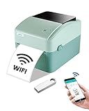vretti Wi-Fi Thermal Label Printer, Wireless Shipping Printer for Small Business & Package Compatible with Widnow, Mac, Chrome, Etsy, Ebay, Amazon, Shopify, USPS