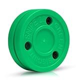 Green Biscuit Snipe Shooting Stick Handling Training Street Hockey Puck (Green)