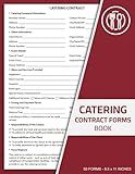 Catering Contract Forms Book: Catering Service Agreement Form | 50 Forms