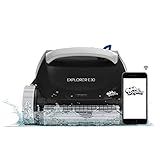 Dolphin 2025 Model Explorer E30 Wi-Fi Automatic Robotic Pool Vacuum Cleaner, Wall Climbing, Waterline Scrubber Brush, Ideal for Inground Pool 50 FT in Length