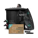 Cold Plunge Tub for Ice Baths at Home - 110 Gal Outdoor & Indoor Cold Water Plunge Tub with Lid - Water Chiller Compatible - XL Recovery Cold Plunge for Athletes - Portable Ice Bath & Accessories