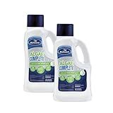 BioGuard Algae Complete, 67.6 Fl oz, Pack of 2, Dual Action Algaecide, Non-Staining and Non-Foaming, Kills and Prevents All Types of Algae