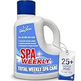 5-in-1 Weekly Hot Tub Chemicals, Spa Chemicals for Hot Tub, Clarifier, Cleaner & Conditioner for Spas & Inflatable Tubs, 3 L – BubbyShine