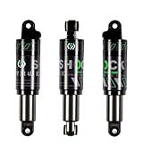 Chooee Mountain Bike Rear Shock absorber 120mm/125mm/150mm/165mm/185mm/190mm/200mm Bicycle Rear Suspension Shock Absorber 185mmx750lbs