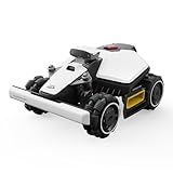 Mammotion LUBA Mini AWD 800H Robot Lawn Mower with 4G, Reception 0.2 Acre, Max. 0.25 Acre, All-Wheel-Drive for 80% Slope, UltraSense AI Vision+RTK Auto-Mapping, Cutting Height 2.2"-4.0"