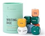 Two Tumbleweeds Writing Dice - Creative Writing Game for Adults, Writers & Teachers - Set of 9 Dice for Story Inspiration - Gifts for Writers - 1+ Players