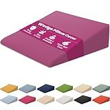 Xtreme Comforts Wedge Pillow Cover - Allergy-Friendly & Easy to Clean Cover - Fits Our (27" x 25" x 7") Wedge Pillow - Orchid