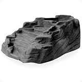 Algreen Outdoor Rock Waterfall, Tranquility Water Fountain for Pond, Garden & Backyard, Gray - Home Landscaping Decor and Accessories for Patio, Yard, and Pool