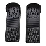 UGPLM Elliptical Machine Foot Pedals Replacement, Universal Rowing Machine PP Pedals Lightweight, Fitness Equipment Pedals, Practical Trainer Pedal Stable for Workout Sports Household Exercise