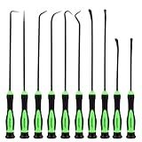 SWANLAKE 10-Piece Hook and Pick Set, Automotive Pick Tool Set for Car Auto Oil Seal/O-Ring Seal, Gasket Hook, Puller Remover Tools