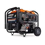 Generac 12,500 Starting Watt Tri-Fuel Portable Generator - Electric Start - Gas, Propane or Natural Gas - Home Backup, Jobsite, or RV - Quiet Operation - Long Runtime - 49-State Compliant