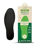 Sore Feet Relief Cushioned Insoles for Men and Women | Wintergreen Oil Shoe Inserts | All-Day Comfort | Shock Absorbing & Latex Free | Trim to Fit Up to Size 13 Work Boots, Sneakers, Flats