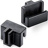 20 Pieces Hanging File Rail Clips Specialty Storage Black File Folder Plastic Rail Clip, Plastic Folder for Wood Drawers, Keep Your Folders Neat and Organized