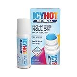 Icy Hot Original Medicated Pain Relief Liquid with No Mess Applicator, 2.5 Fluid Ounces