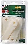 Grass Gator 4610 Heavy Duty Nylon Blades (9-Pack) | Replacement for 4600 Head | Rugged, Easy-Install Trimmer Blade Accessory for Thick Weeds & Light Brush | White