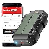 TOPDON TopScan Pro, OBD2 Scanner Bluetooth for iOS & Android, Diagnostic Scan Tool for All Cars, Car Code Reader with Reset Scanner, 13+ Reset Service, Upgraded Version of Topscan Lite