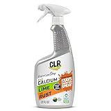 CLR Brands Calcium, Lime & Rust Remover with Cling, 22 oz. Spray Bottle, Adheres to Hard-to-Reach Surfaces, Blasts Calcium, Dissolves Lime Deposits, Zaps Stubborn Rust Stains and Hard Water Deposits