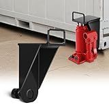 VEVOR Shipping Container Jack Lug with U-Shaped Handle, 2-Pack, Storage Leveler Booster Withstands Sun & Rain, Heavy Duty Container Jack Lug for Shipping Industry, Logistics, Warehouse Management