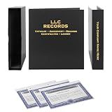 LLC Kit (Black) - Binder, Slipcase, Operating Agreement, Membership Certificates & Index Tabs