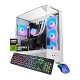 iBUYPOWER Element Gaming PC Desktop Computer AMD Ryzen 9 7900X CPU, NVIDIA GeForce RTX 5070 12GB GPU, 32GB DDR5 RAM, 1TB NVMe SSD, Windows 11 Home, Gamer Keyboard and Mouse - EWA9N5702