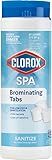Clorox® Pool&Spa™ Spa Bromine Tablets- Bromine Tablets for Spa & Hot Tub, Low-Odor Sanitization, Kills Bacteria, Restores Water Clarity, Slow-Dissolving, 1.5LB (Pack of 1)