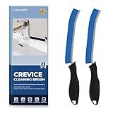 Cleangor Crevice Cleaning Brushes, Cleaner Scrub Brush Tool for Hard to Reach Tight Space, Home Essentials, Cleaning Supplies for Shower, Bathroom, Kitchen, Toilet, Window