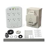 Champion Power Equipment 30-Amp Through Wall Generator Kit with Weather-Resistant Power Inlet Box