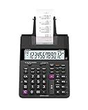 Casio HR-170RC Plus – Mini Desktop Printing Calculator | Check & Correct, Cost/Sell/Margin, Dual-Color Print | Ideal for Taxes, Bookkeeping & Accounting Tasks