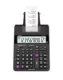 Casio HR-170RC Plus – Mini Desktop Printing Calculator | Check & Correct, Cost/Sell/Margin, Dual-Color Print | Ideal for Taxes, Bookkeeping & Accounting Tasks, Assorted Colors