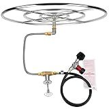 Stanbroil Propane Gas Fire Pit Stainless Steel Burner Ring Installation Kit