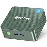 GMKtec Mini PC, Intel Twin Lake N150 (Upgraded N100), 16GB DDR4 RAM 512GB PCIe M.2 SSD, Desktop Computer 4K Dual HDMI/USB3.2/WiFi 6/BT5.2/2.5GbE RJ45 for Office, Business