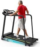Redliro Walking Treadmill for Seniors with Long Handrails for Home