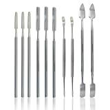 CYNAMED 10 Pc Stainless Steel Spatula Wax & Clay Sculpting Tool Set