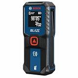BOSCH GLM100-23 100 Ft Blaze Laser Distance Measure, with 2 AA Batteries