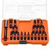 Klein Tools 33510S Security Bit Set, 23-Piece, MODbox Compatible, Slim ProFlex Impact, Security TORX, Tamperproof Bits, Professional Tool Kit