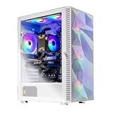 Skytech Gaming Storm Gaming PC, AMD Ryzen 5 5500 3.6GHz, NVIDIA RTX 5060 Ti 8GB VRAM, 1TB NVMe SSD, 16GB DDR4 RAM 3200, 650W Gold PSU, WI-FI 5, Windows 11, Desktop